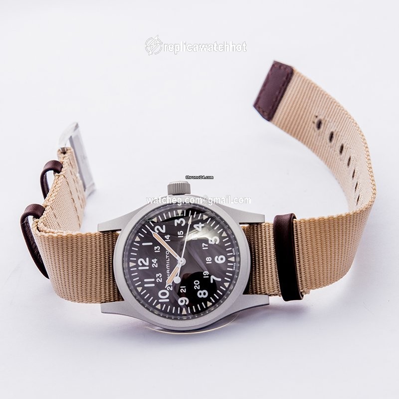 Hamilton Khaki Field Mens watch Unisex Manual winding Steel H69429901 2