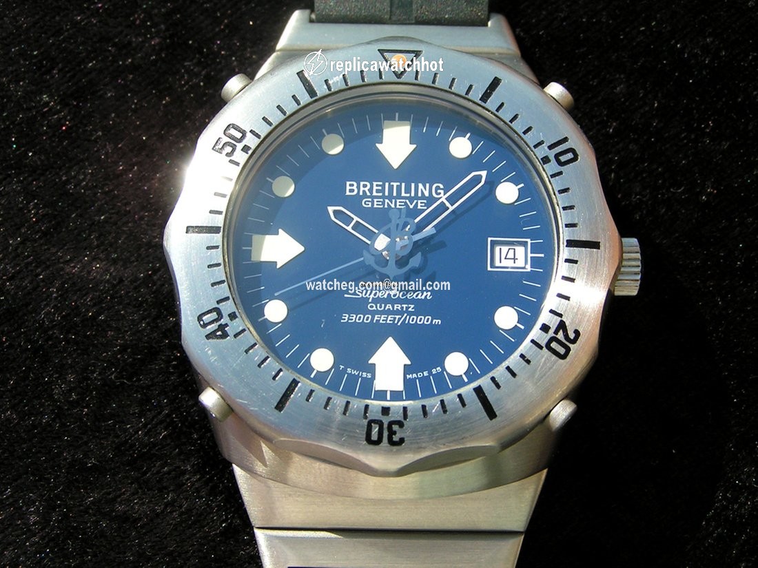 Breitling Superocean Mens watch Unisex Quartz Steel 81190 2