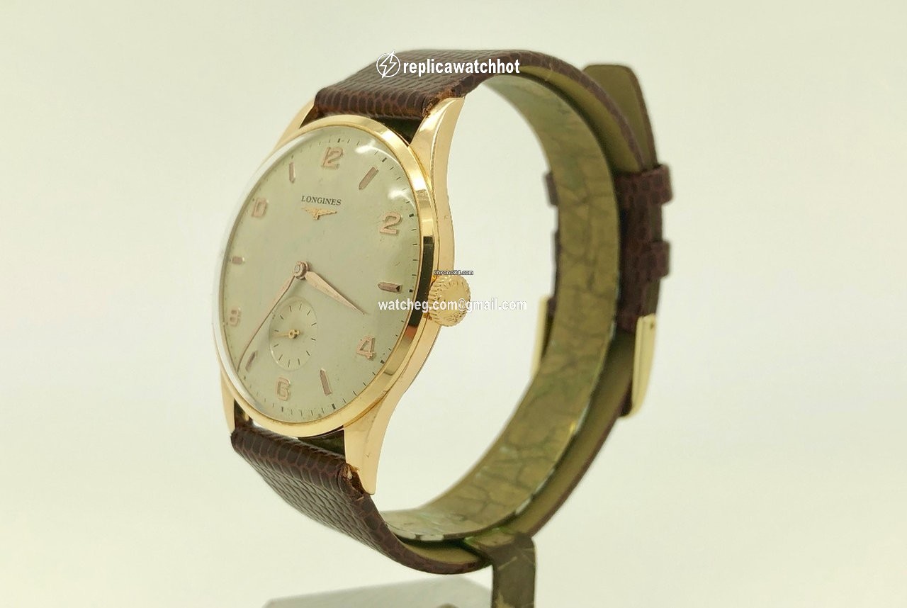 Longines Mens watch Unisex Manual winding Yellow gold 6247 2