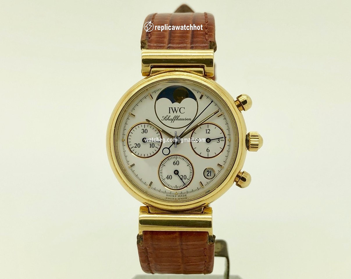 IWC Da Vinci Chronograph Womens watch Quartz Yellow gold IW3736 2