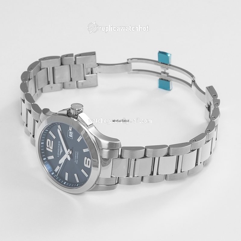 Longines Conquest Mens watch Unisex Automatic Steel L37764996 2