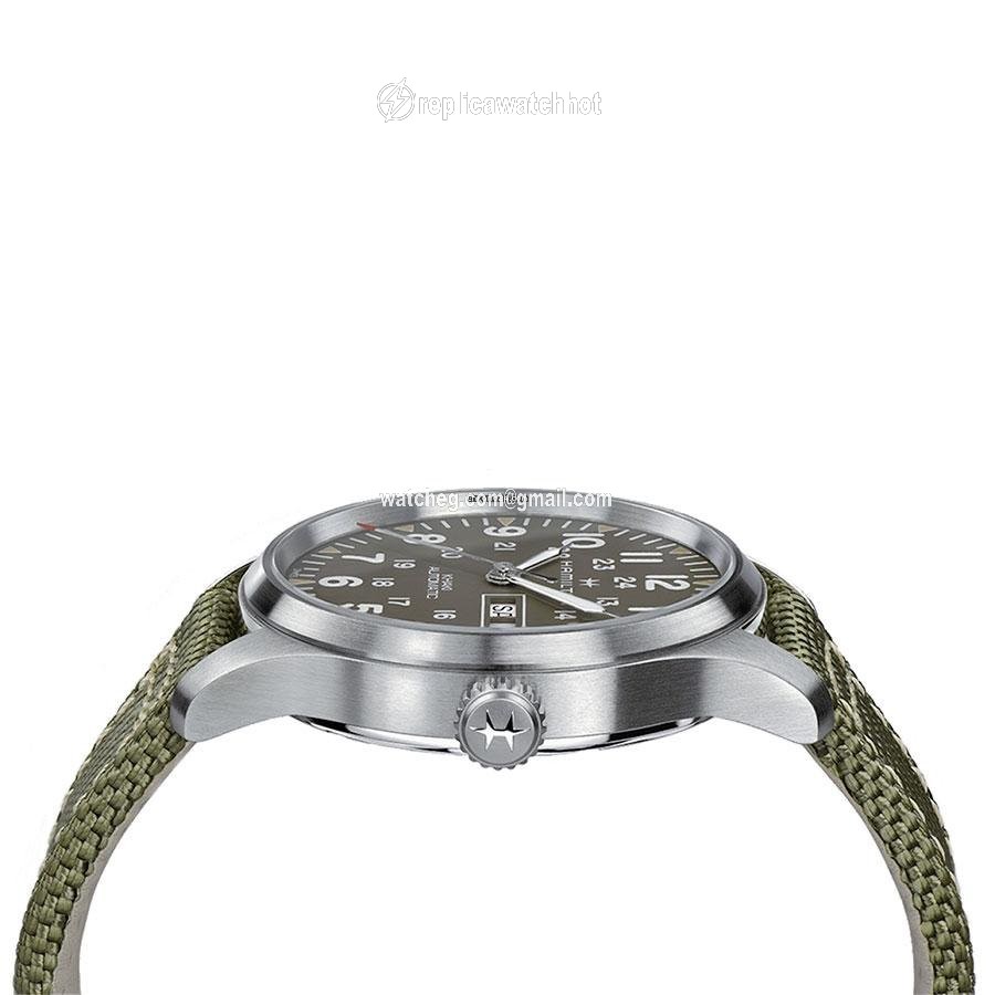 Hamilton Khaki Field Day Date Mens watch Unisex Automatic Steel H70535081 2