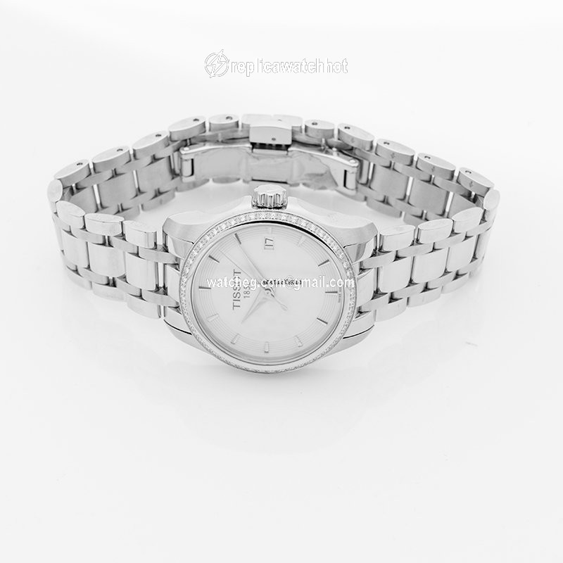 Tissot Couturier Womens watch Quartz Steel T035.210.61.011.00 2