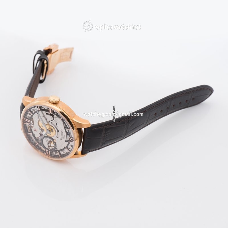 Tissot Chemin de Tourelles Mens watch Unisex Manual winding Steel T099.405.36.418.00 2