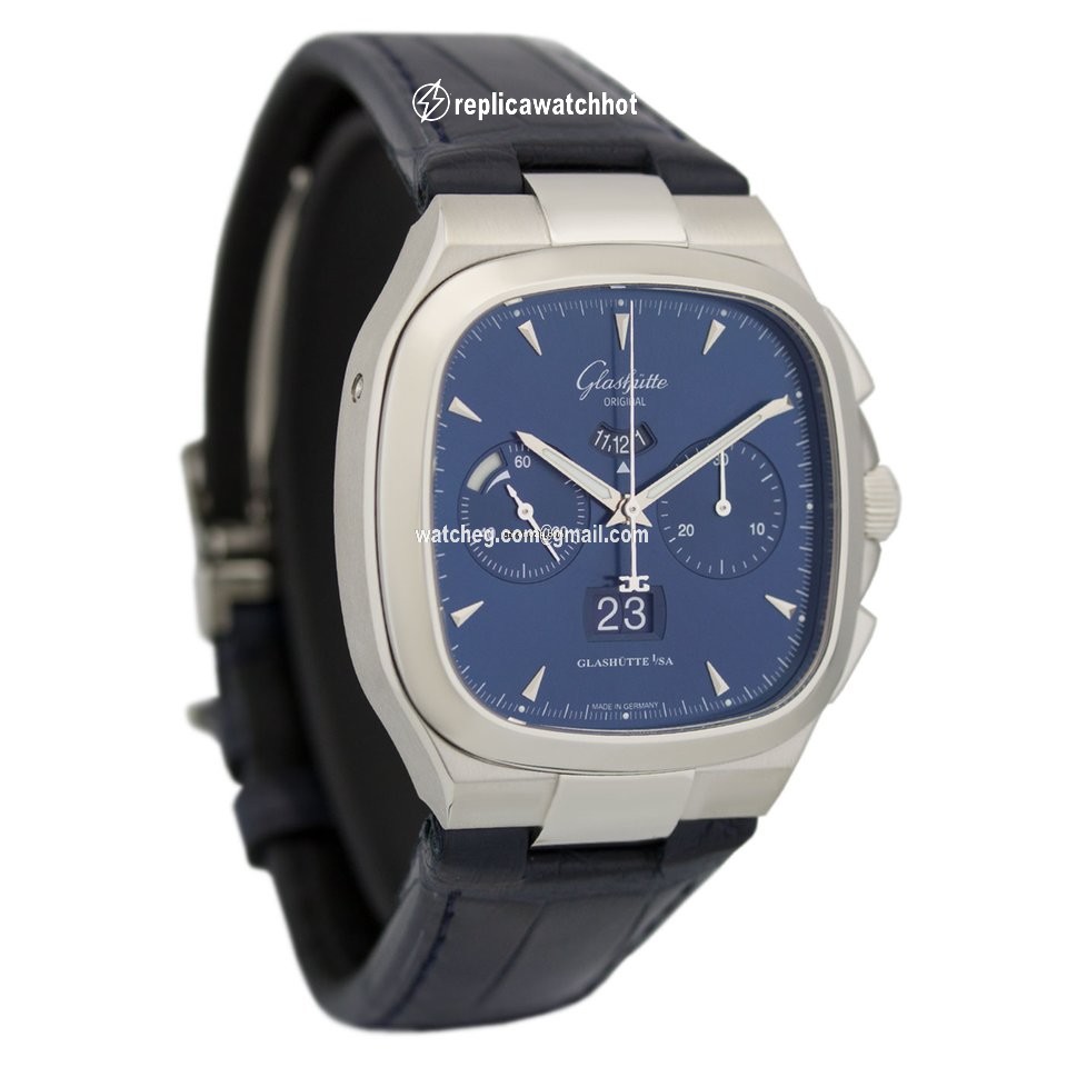 Glashtte Original Seventies Chronograph Panorama Date Mens watch Unisex Automatic Steel 1-37-02-03-02-50 or 37-02-03-02-50 2