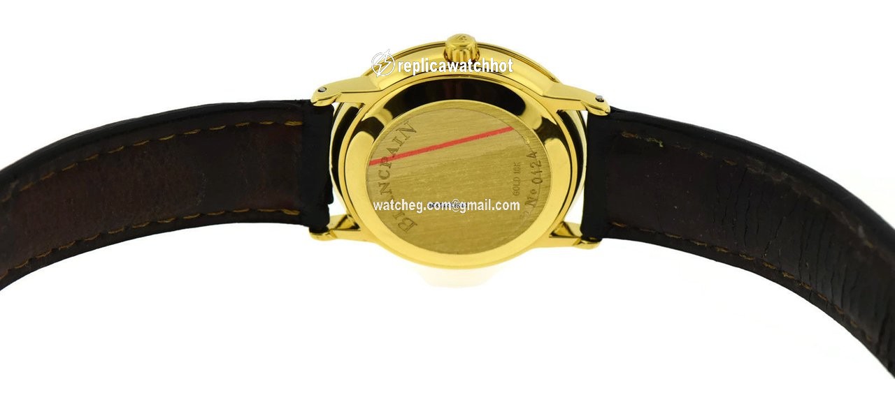 Blancpain Villeret Ultra-Slim Mens watch Unisex Automatic Yellow gold 1151-1418-55 2