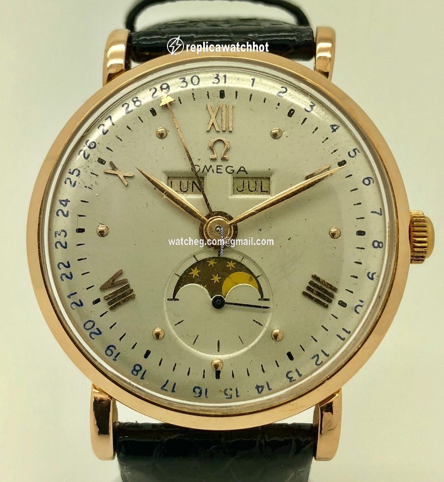 Omega Mens watch Unisex Manual winding Rose gold 2473 2