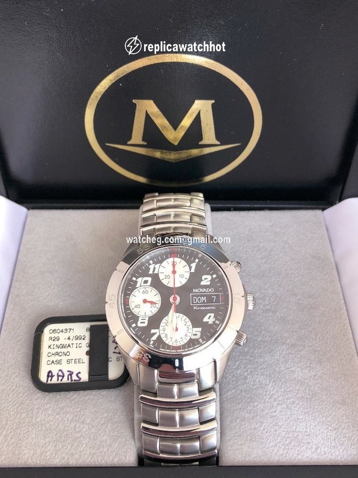 Movado Kingmatic Mens watch Unisex Automatic Steel Ref. 0604371-84-G5-0897 -R29-4 992 2