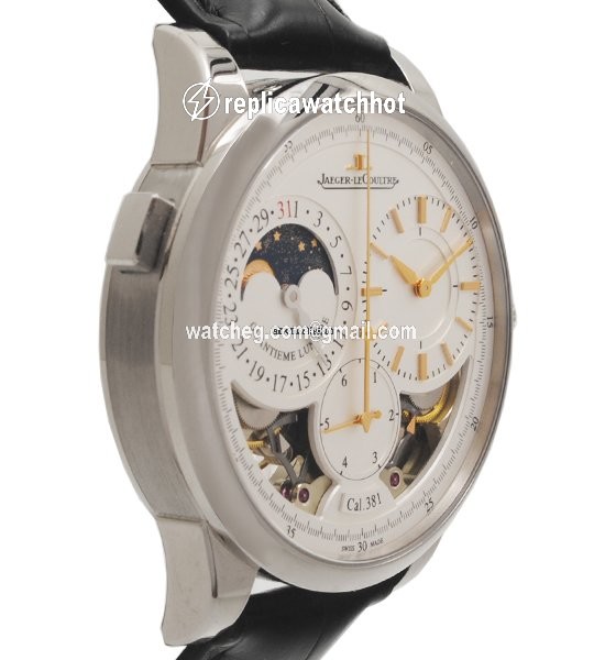 Jaeger-LeCoultre Duometre Mens watch Unisex Manual winding White gold Q6043420 2