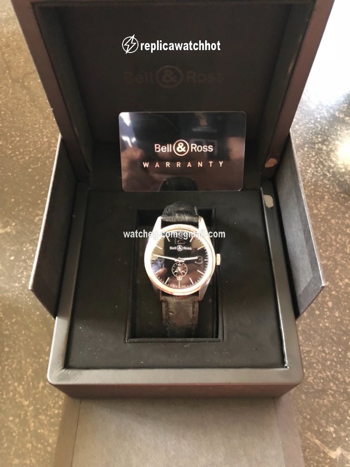 Bell & Ross Vintage Mens watch Unisex Automatic Steel BRG123-BL-ST SCR 2