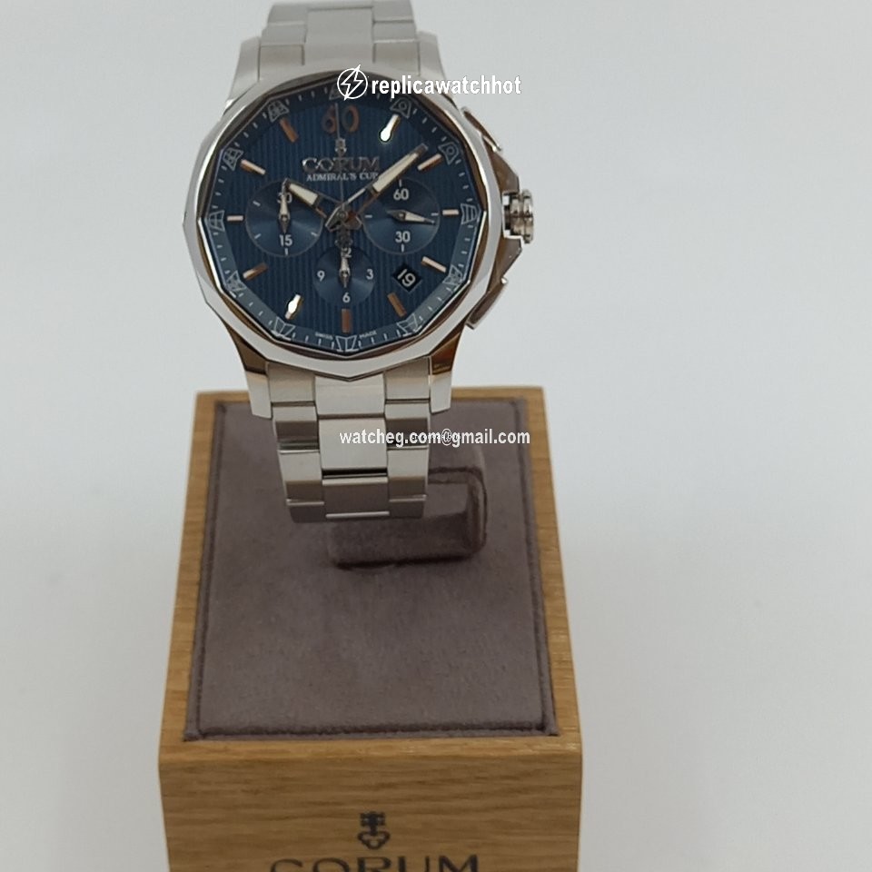 Corum Admirals Cup Legend 42 Mens watch Unisex Automatic Steel 984.101.20 V705 AB10 2