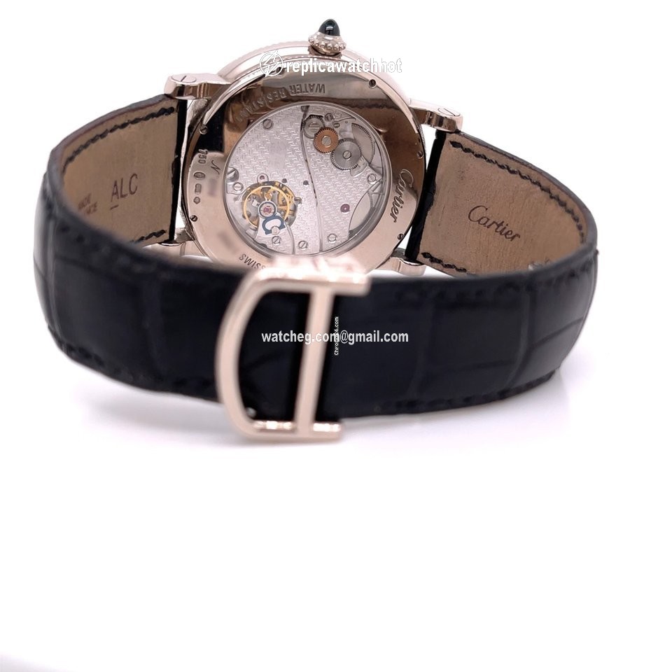 Cartier Rotonde de Cartier Mens watch Unisex Manual winding White gold W1550751 2