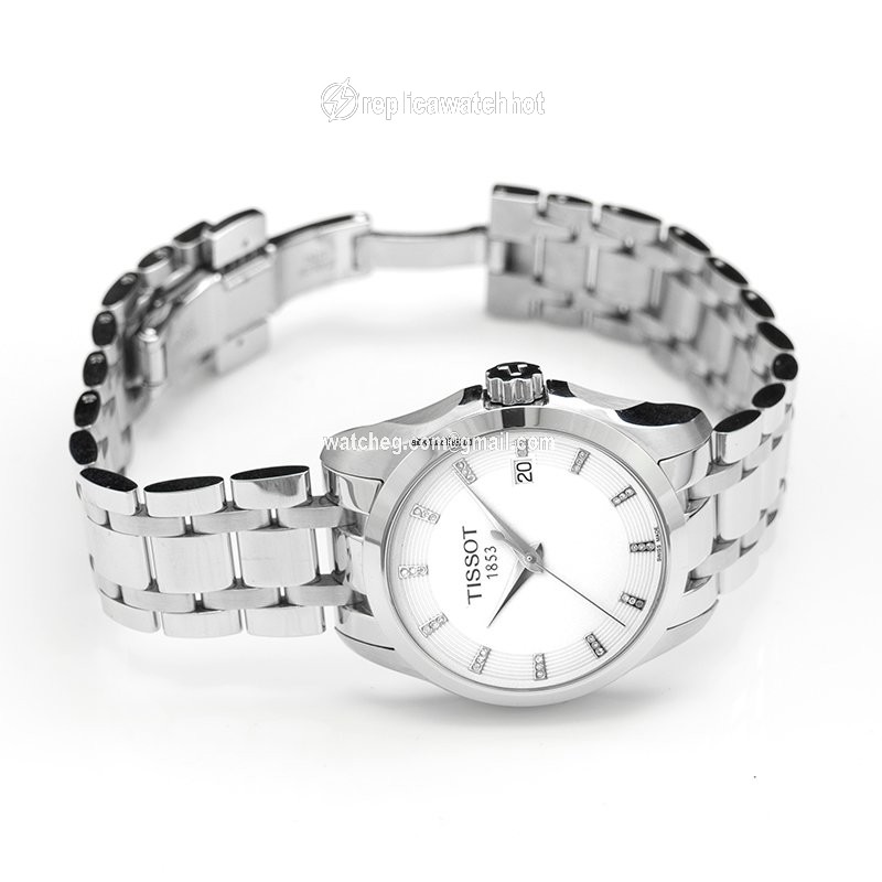 Tissot Couturier Womens watch Quartz Steel T035.210.11.016.00 2