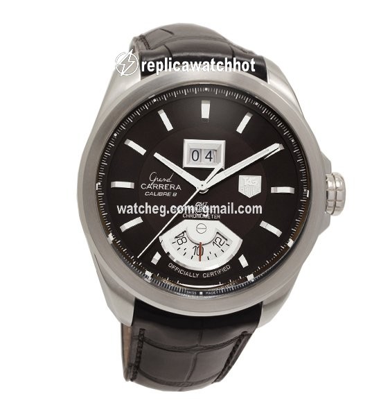 TAG Heuer Grand Carrera Mens watch Unisex Automatic Steel WAV5113 2