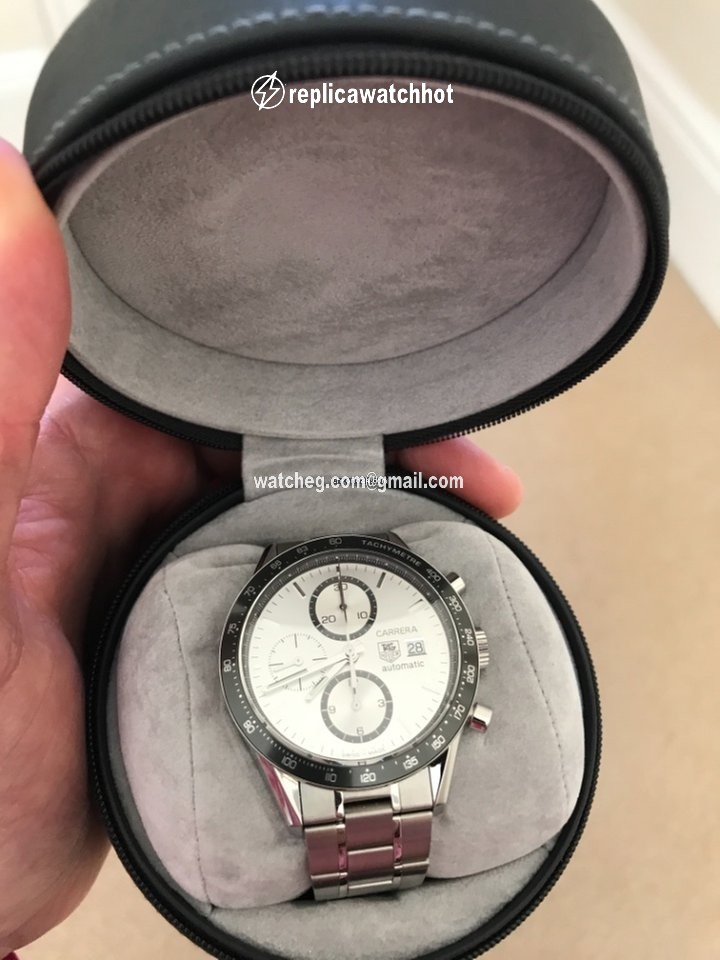 TAG Heuer Carrera Calibre 16 Mens watch Unisex Automatic Steel CV2011 2