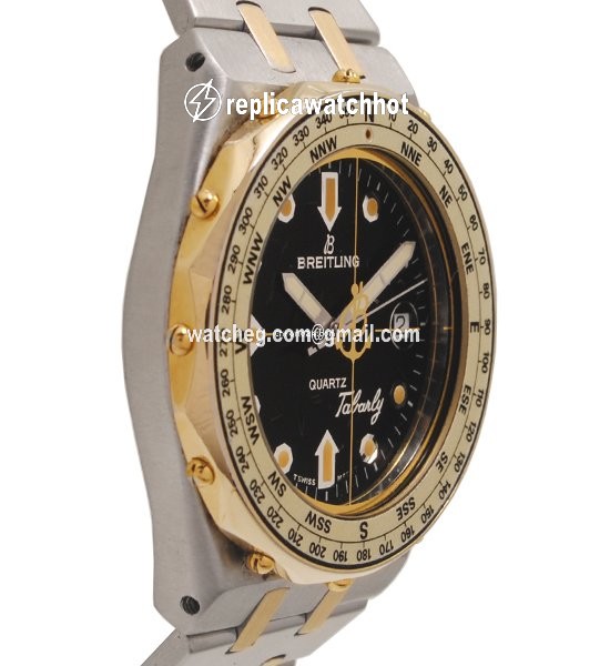Breitling Mens watch Unisex Quartz Gold Steel 80770 2