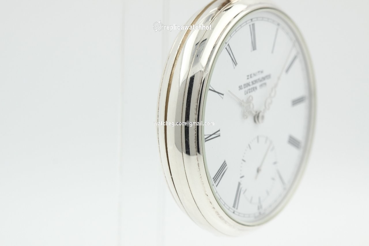 Zenith Mens watch Unisex Manual winding Silver 07-0140-034 2