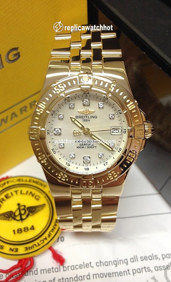 Breitling Starliner Womens watch Quartz Yellow gold K71340 2
