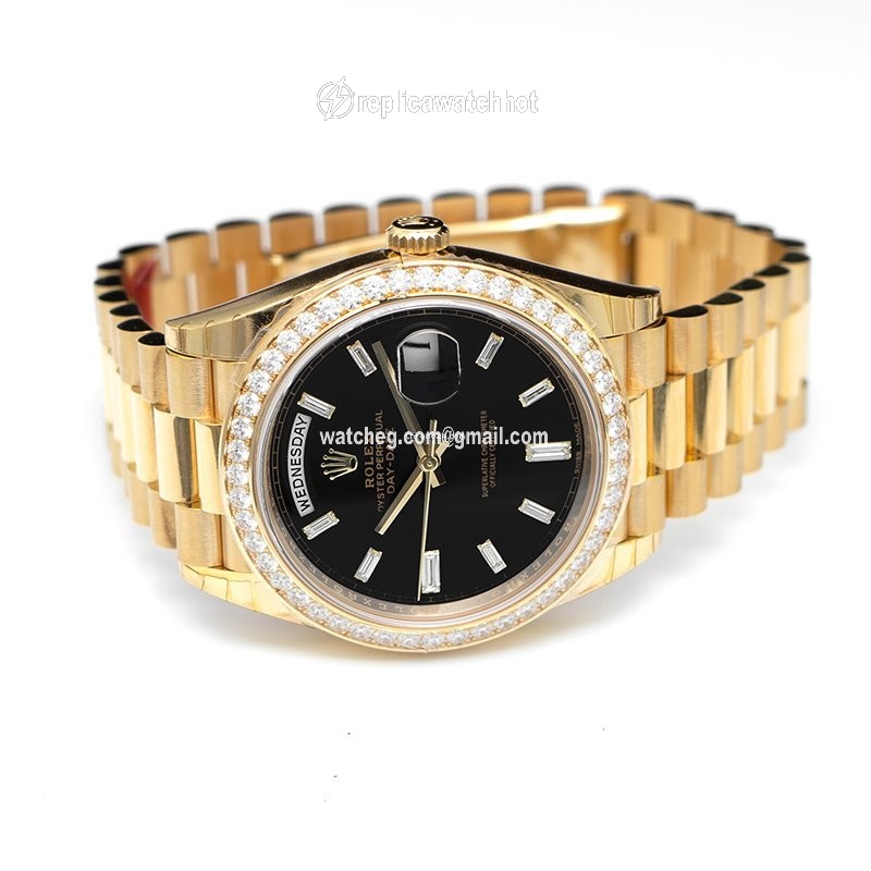 Rolex Day-Date 40 Mens watch Unisex Automatic 228348RBR_Black 2