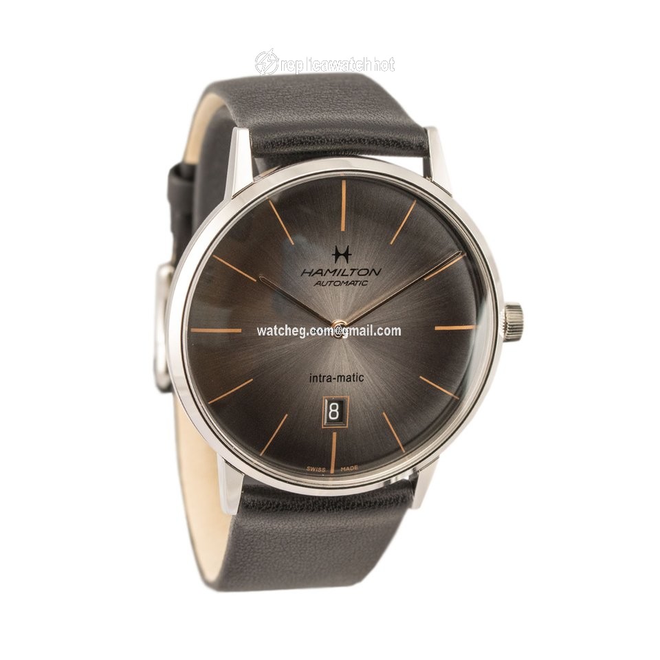 Hamilton Intra-Matic Mens watch Unisex Automatic Steel H38755781 2