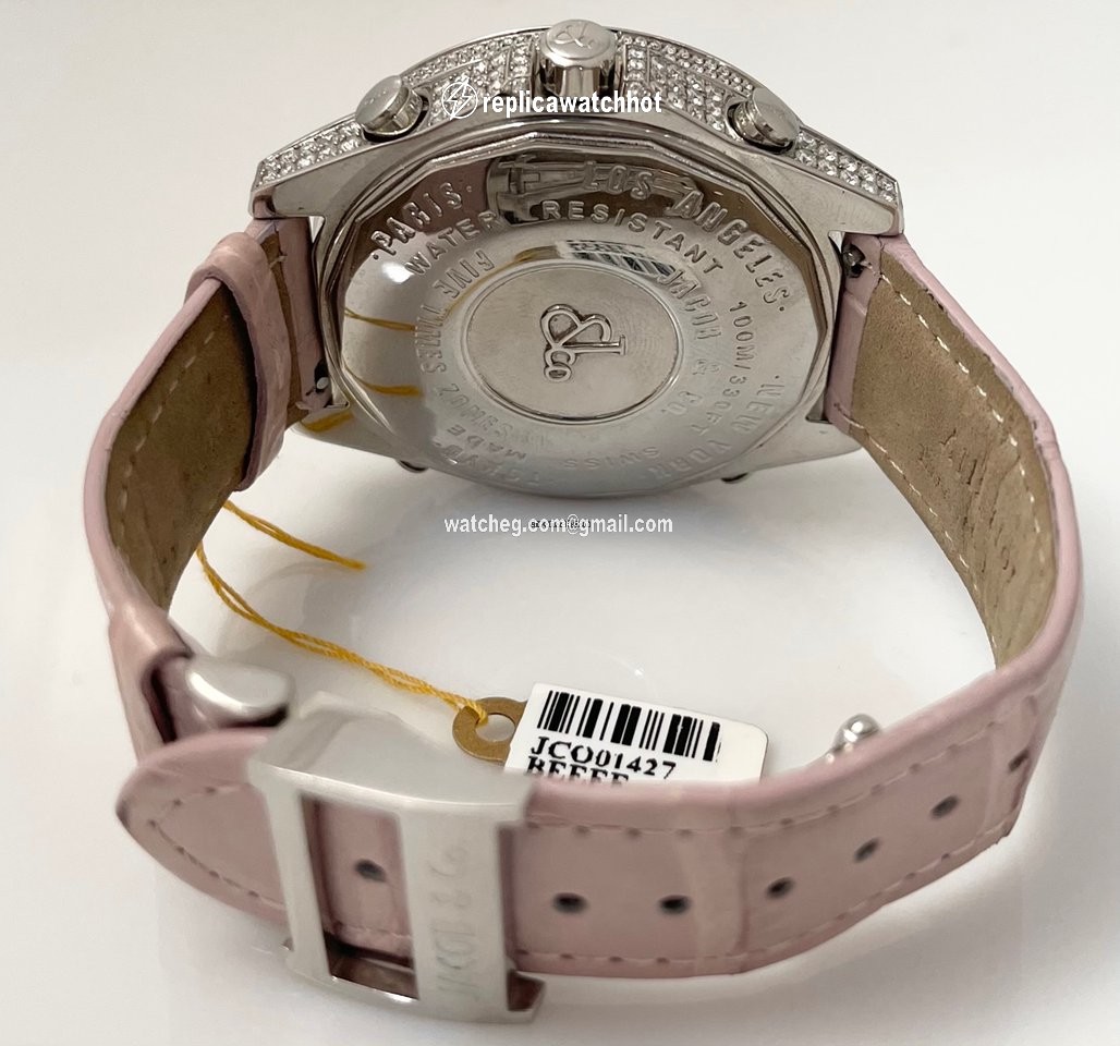 Jacob & Co. Five Time Zone Mens watch Unisex Quartz Steel JC-47 2