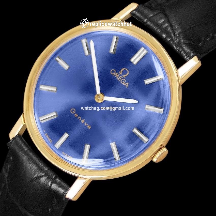 Omega Geneve Mens watch Unisex Manual winding Gold Steel 6534 2