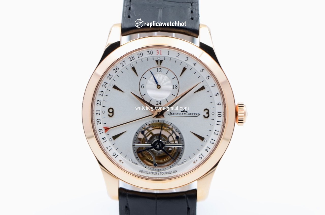 Jaeger-LeCoultre Master Tourbillon Mens watch Unisex Automatic Rose gold Q1562521 2