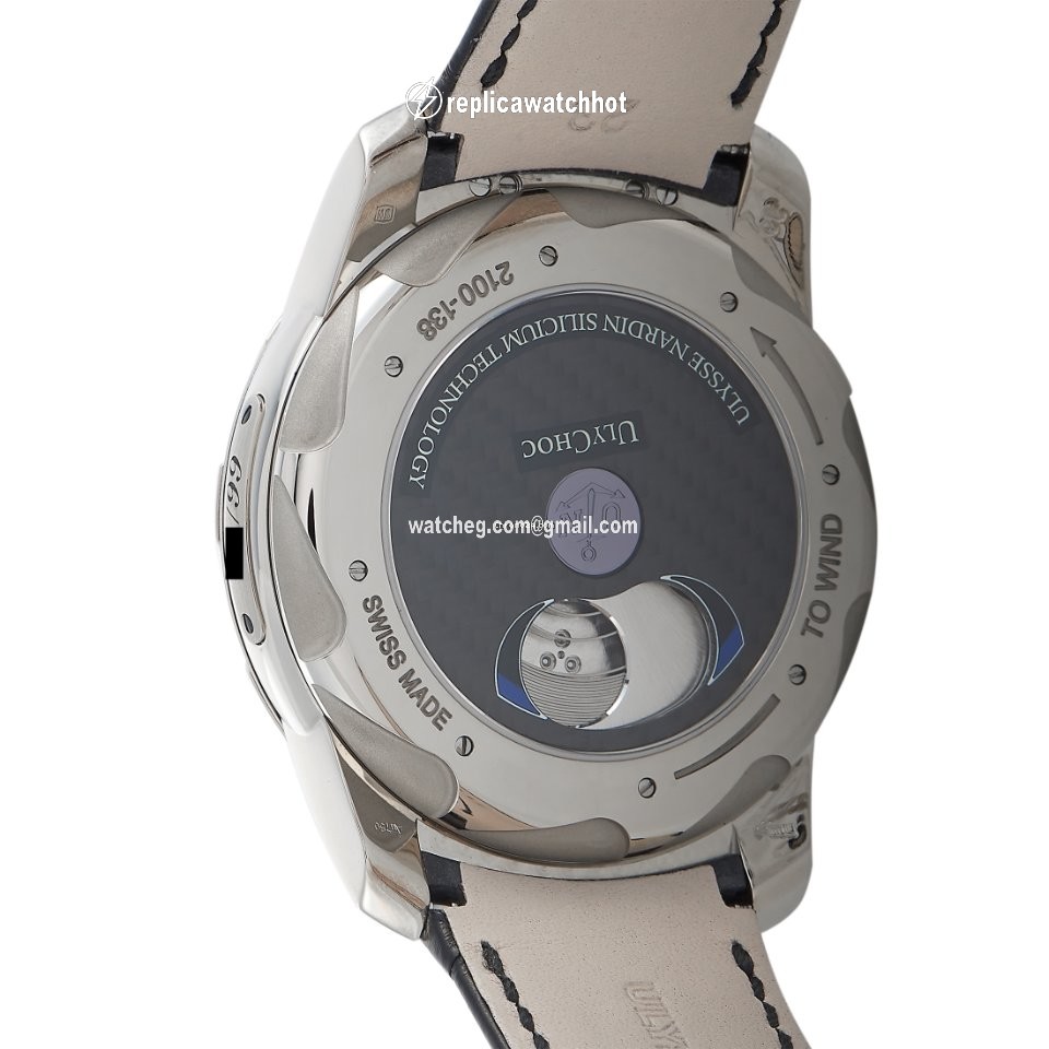 Ulysse Nardin Freak Mens watch Unisex Manual winding White gold 2100-138 2