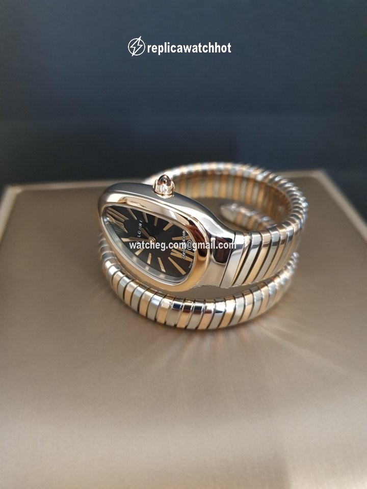 Bulgari Serpenti Womens watch Quartz Gold Steel SP35BSPG.1T- 102123 2