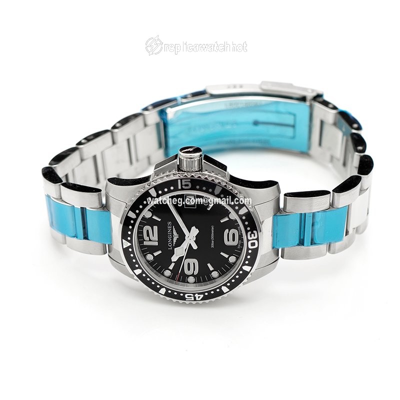 Longines HydroConquest Womens watch Quartz Steel L33404566 2