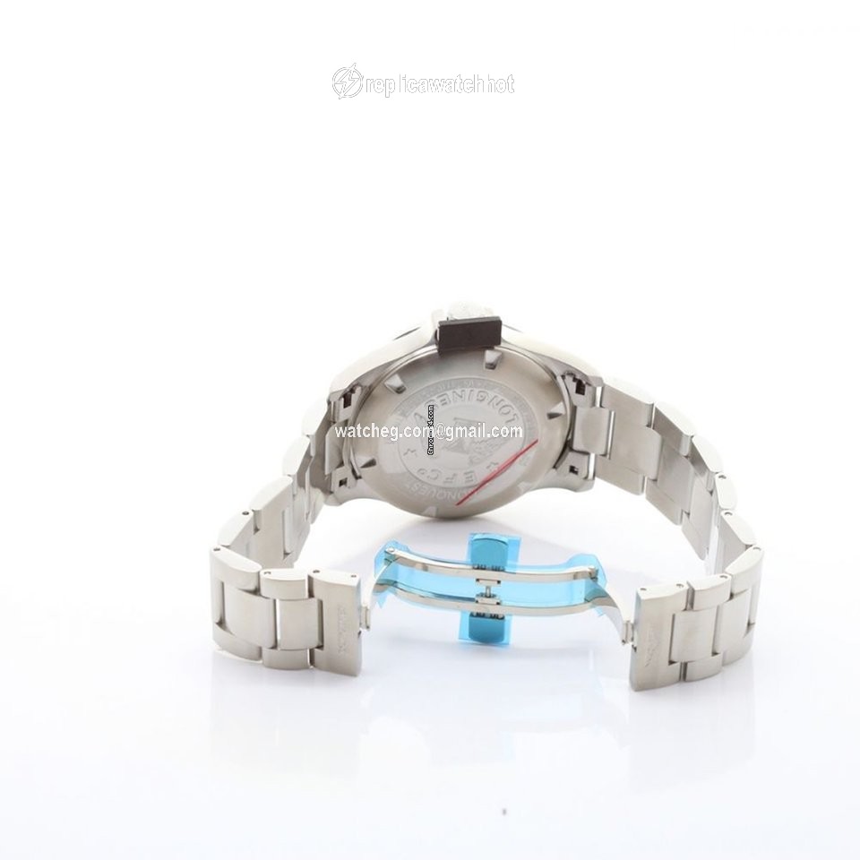 Longines Conquest Mens watch Unisex Quartz Steel L3.726.4.96.6 2