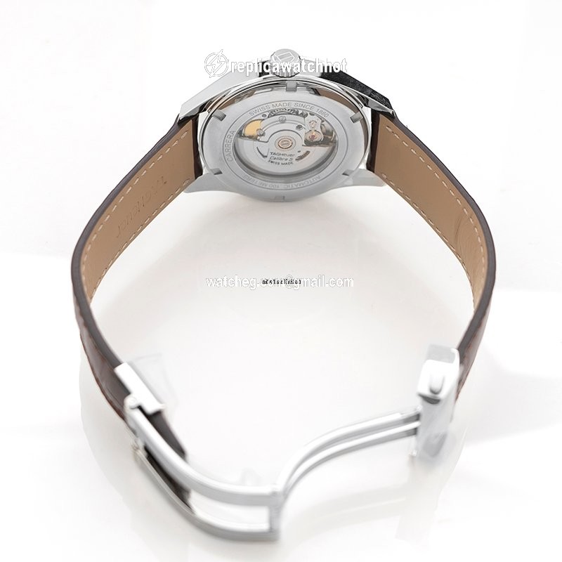 TAG Heuer Carrera Calibre 5 Mens watch Unisex Automatic Steel WAR201B.FC6291 3