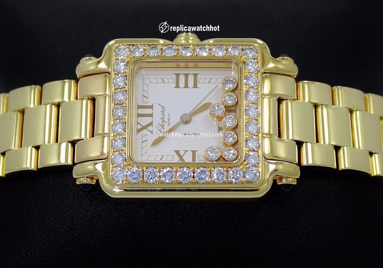 Chopard Happy Sport Womens watch Quartz Yellow gold 27 6770 3