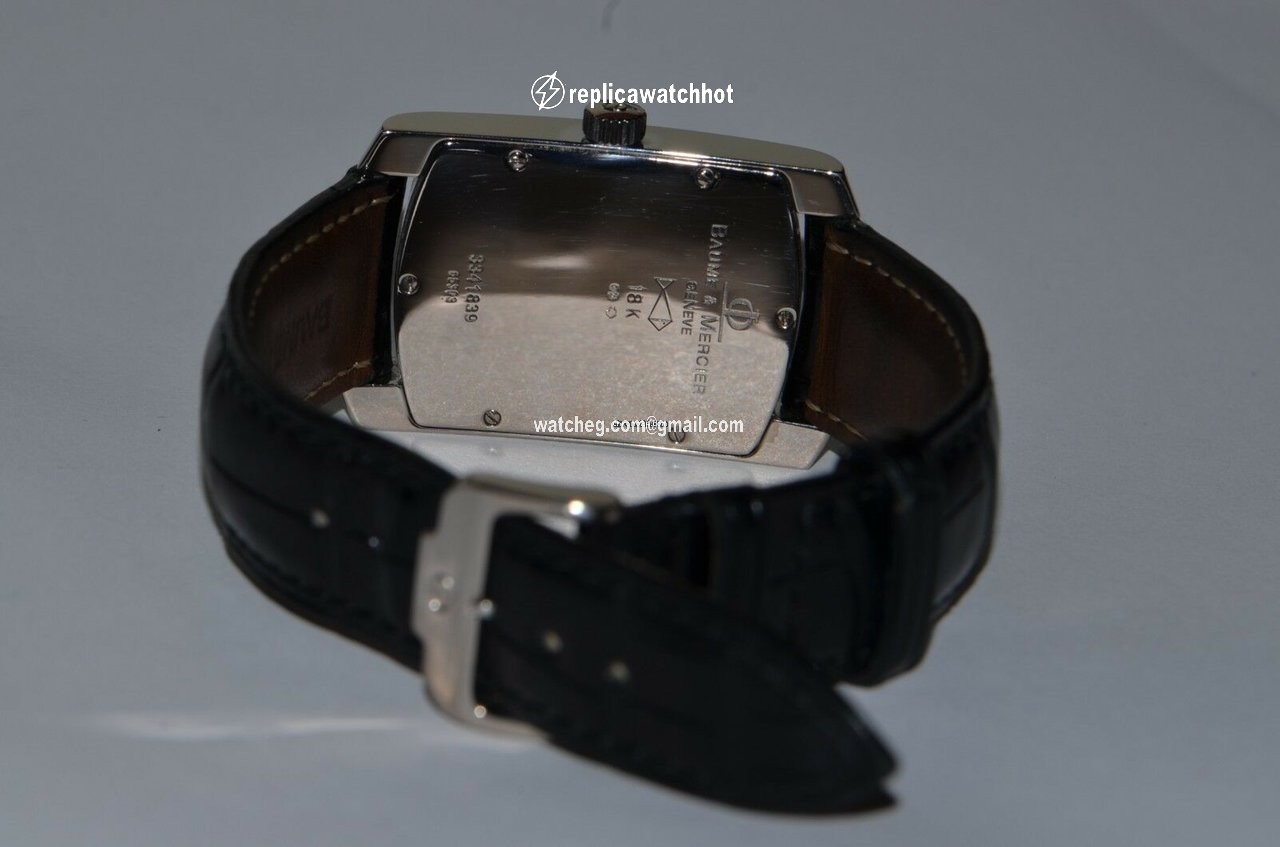 Baume & Mercier Hampton Mens watch Unisex Manual winding White gold 65303 3
