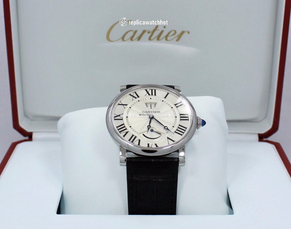 Cartier Rotonde de Cartier Mens watch Unisex Manual winding Steel W1556369 3