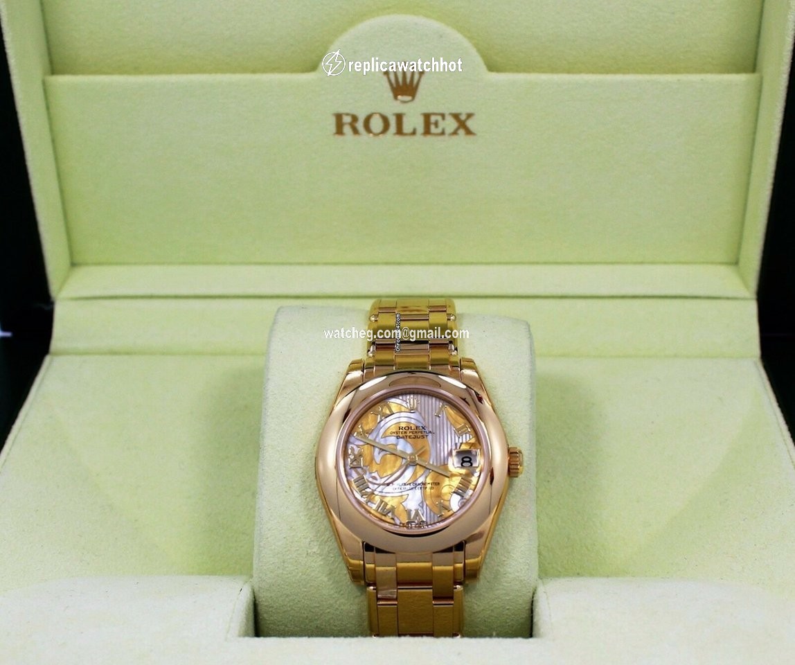 Rolex Datejust 31 Womens watch Yellow gold Automatic 81208 3