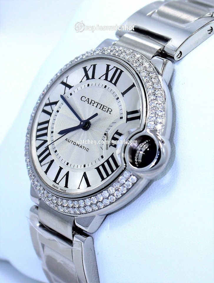 Cartier Ballon Bleu 36mm Mens watch Unisex Automatic Steel W690046 3