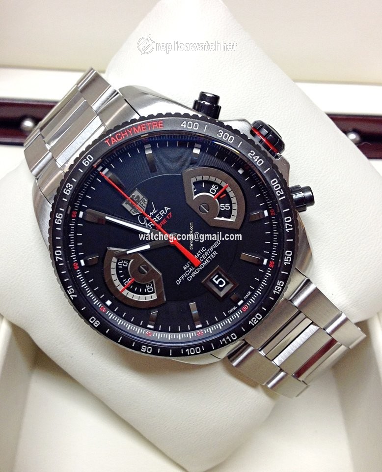 TAG Heuer Grand Carrera Mens watch Unisex Automatic Steel CAV511C 3