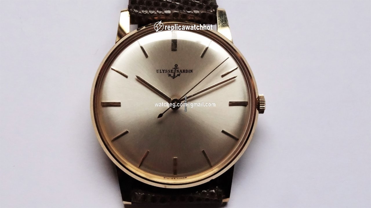 Ulysse Nardin Mens watch Unisex Manual winding Yellow gold 5655 12 3