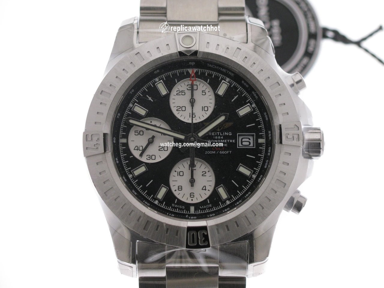 Breitling Colt Chronograph Automatic Mens watch Unisex Automatic Steel A1338811 BD83 173A 3