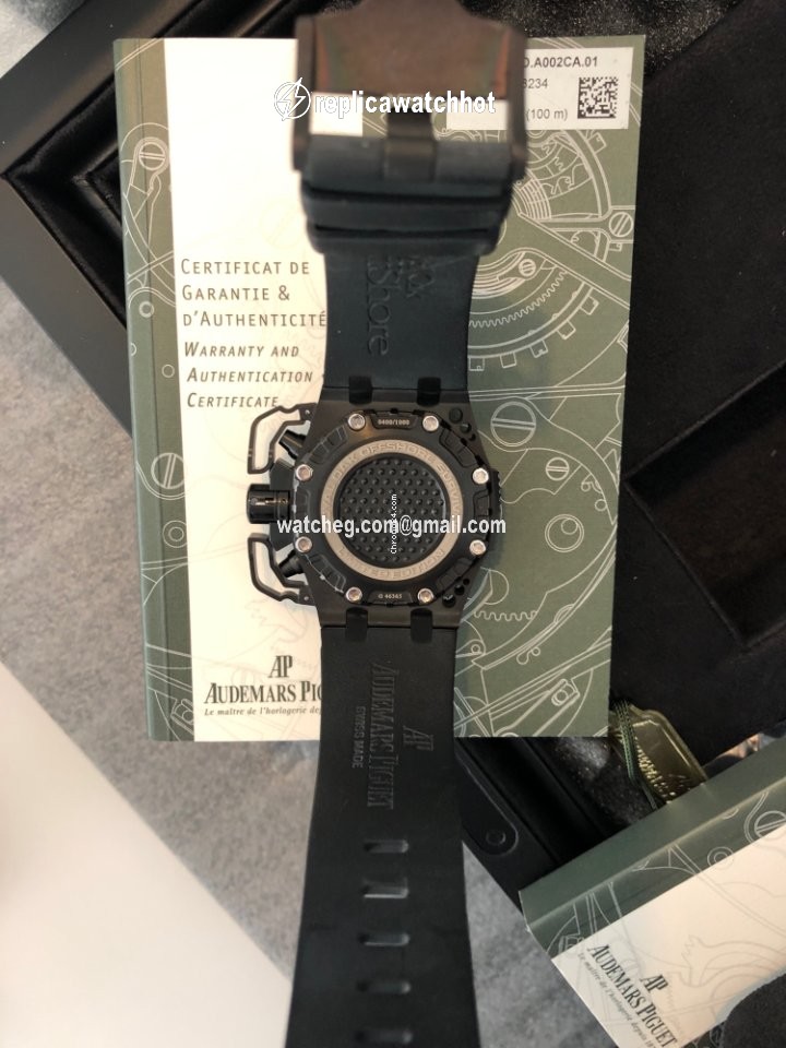 Audemars Piguet Royal Oak Offshore Chronograph Mens watch Unisex Automatic Titanium 26165IO.OO.A002CA.01 3
