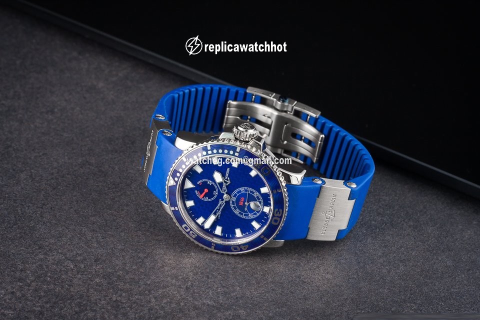 Ulysse Nardin Maxi Marine Diver Mens watch Unisex Automatic White gold 260-32 3