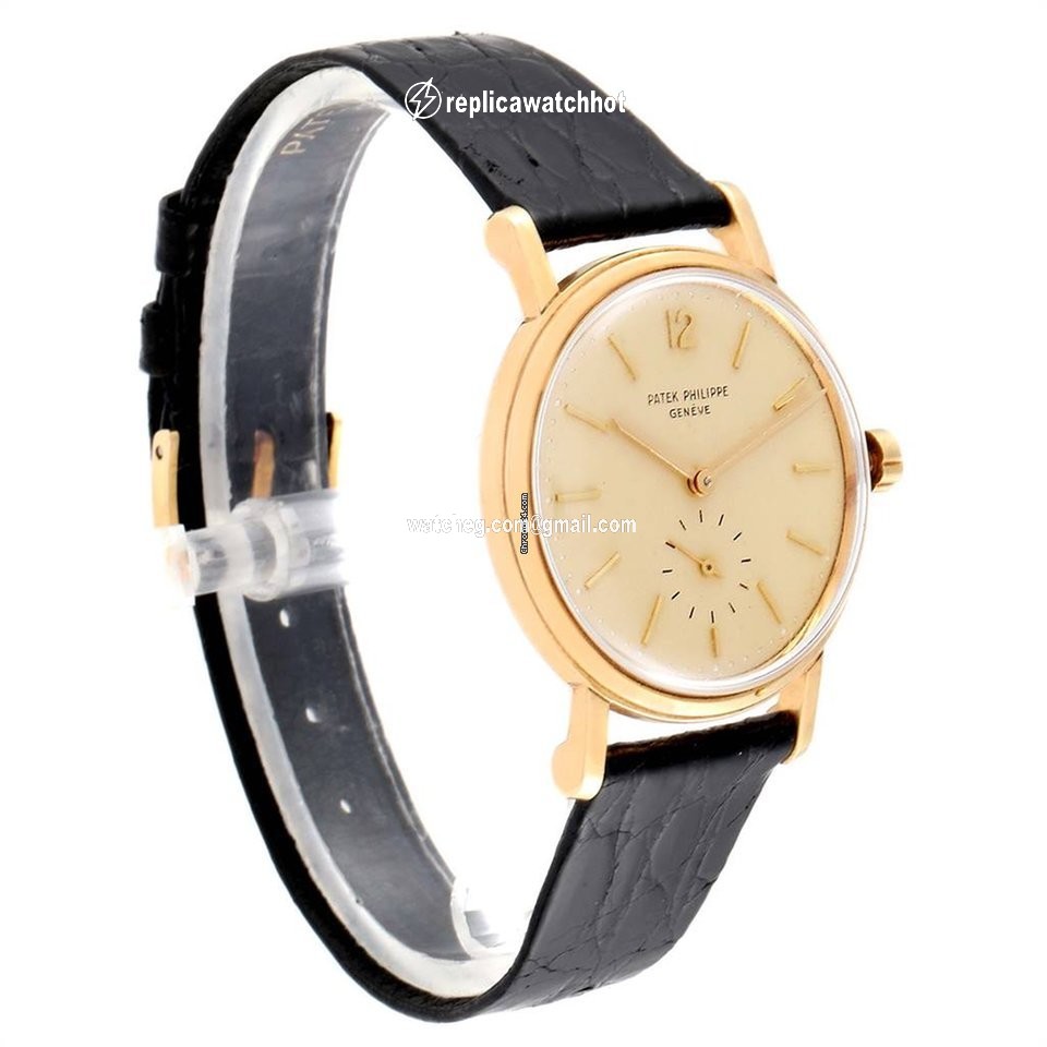 Patek Philippe Calatrava Mens watch Unisex Automatic Yellow gold 3435 3