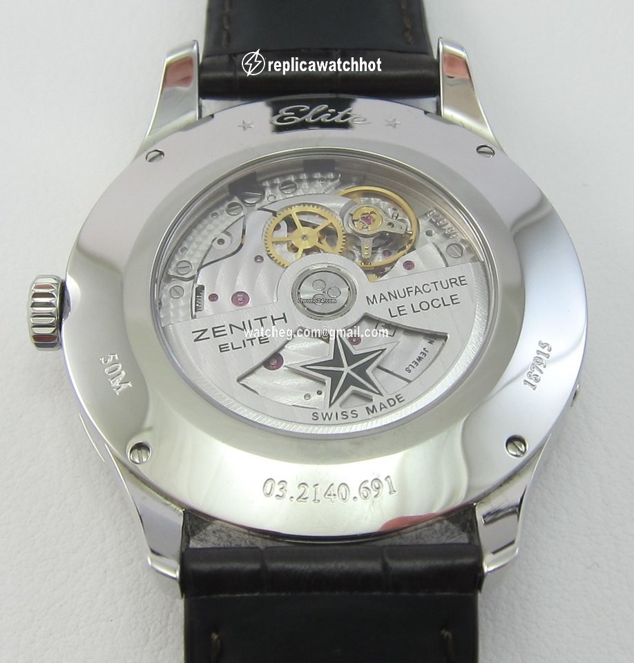 Zenith Captain Moonphase Mens watch Unisex Automatic Steel 03.2140.691 02.C498 3