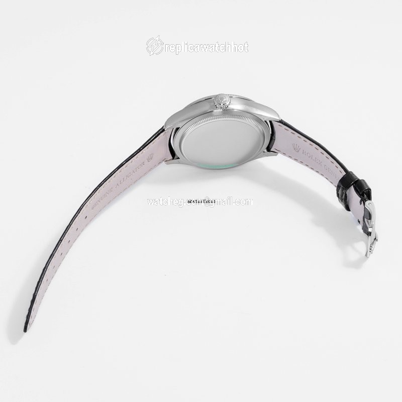 Rolex Cellini Dual Time Mens watch Unisex White gold Automatic 50529 2 3