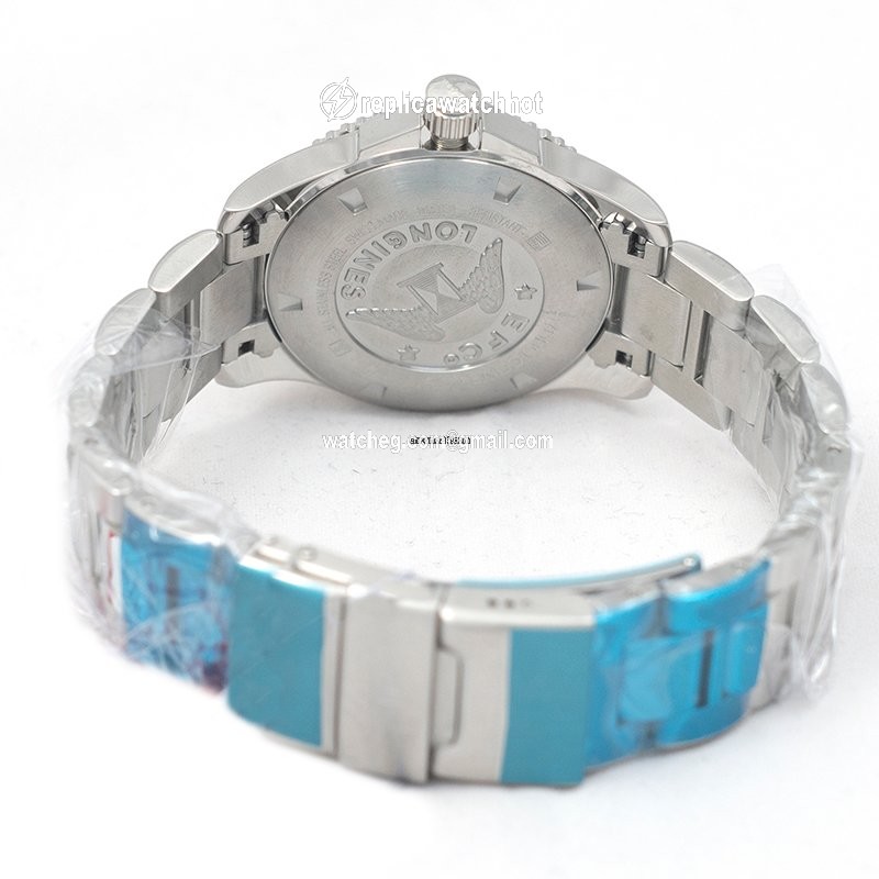 Longines HydroConquest Mens watch Unisex Quartz Steel L37304566 3