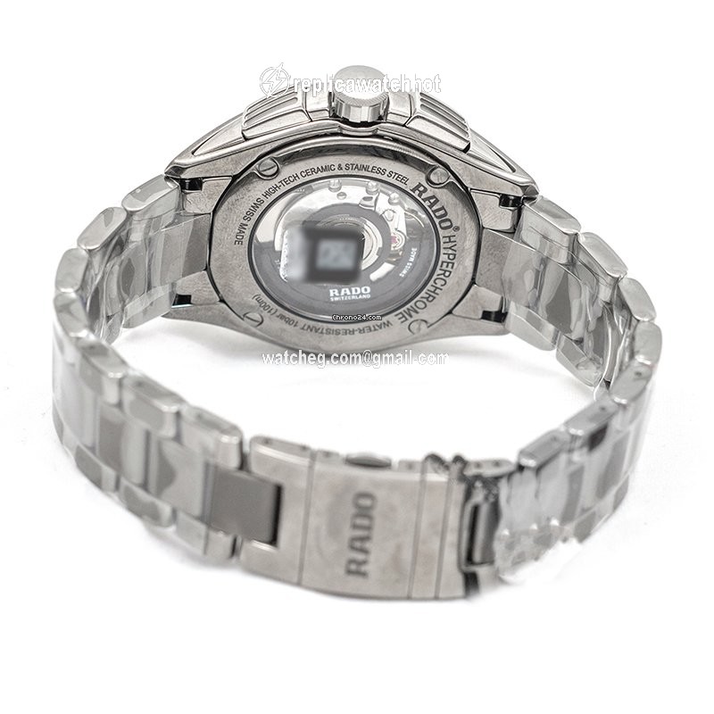 Rado HyperChrome Chronograph Mens watch Unisex Automatic Ceramic R32120202 3