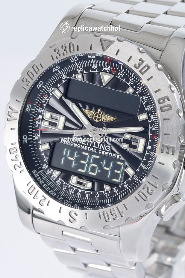 Breitling Airwolf Mens watch Unisex Quartz Steel A78363 3