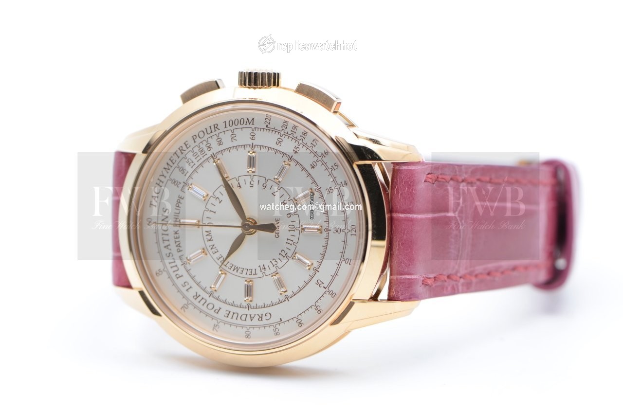 Patek Philippe Chronograph Womens watch Automatic Rose gold 4675R-001 3