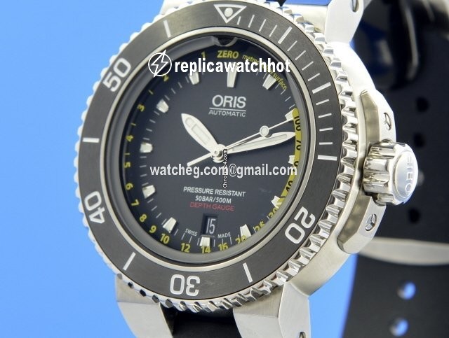 Oris Aquis Depth Gauge Automatic Steel 01 733 7675 4154-Set 3